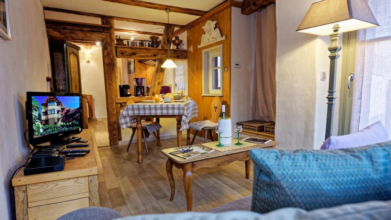Remparts De Riquewihr - Le Petit Loup Lejlighed Eksteriør billede